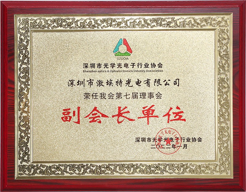 深圳光学光电子行业协会副会长单位