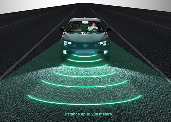 红外汽车激光雷达测距