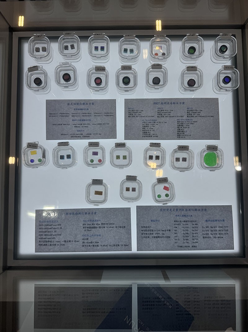 EMC易倍生物医疗滤光片展品 EMC易倍生物医疗滤光片展品