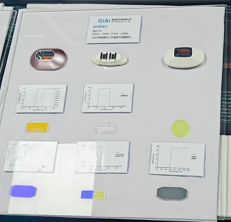 医疗美容仪长波滤光片展品 医疗美容仪长波滤光片展品
