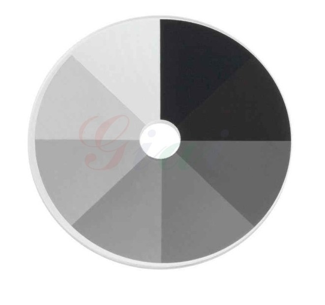 圆形阶梯中性密度滤光片