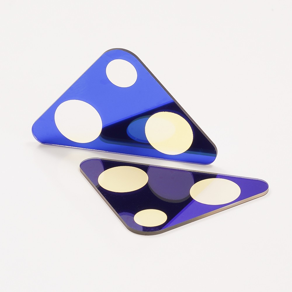 三角形丝印玻璃窗口片