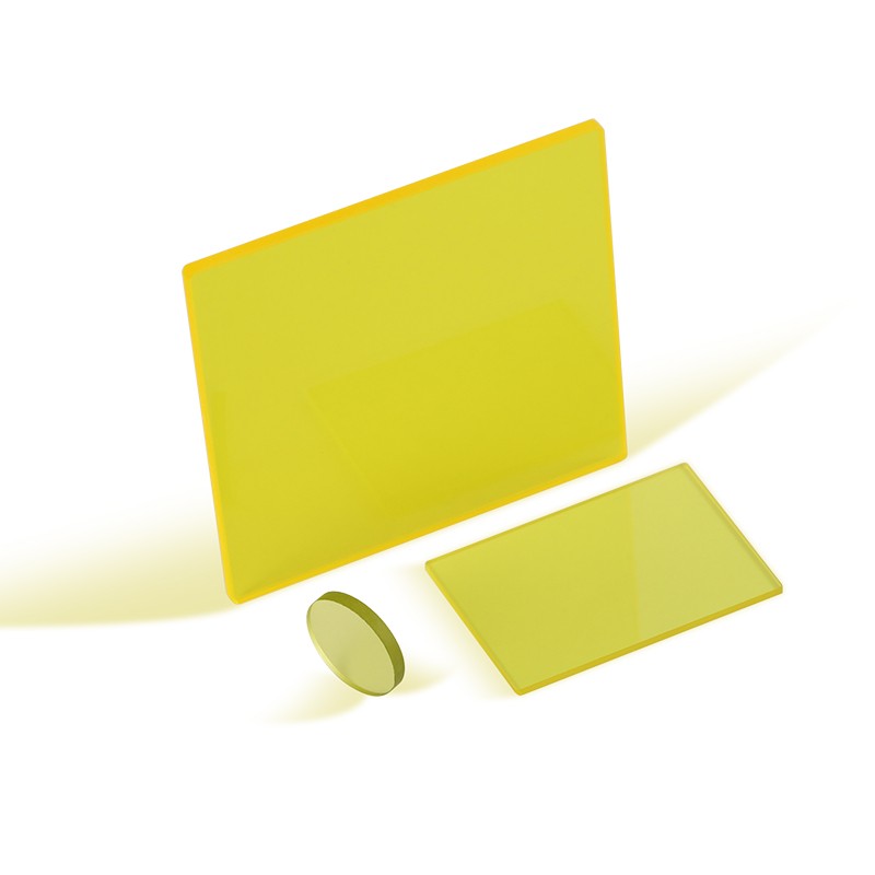 金黄色玻璃滤光片