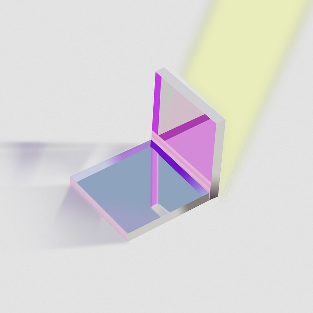 透绿反蓝二向色镜