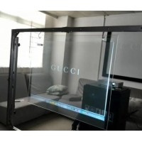 光学玻璃加投影膜的贴膜方法