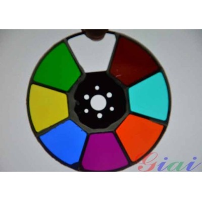 红,橙,黄,绿,青,蓝,紫色镜 