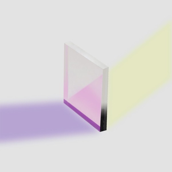 荧光透蓝反绿二向色镜